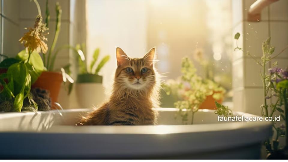 Kucing hamil boleh dimandikan, tetapi dengan beberapa catatan penting.