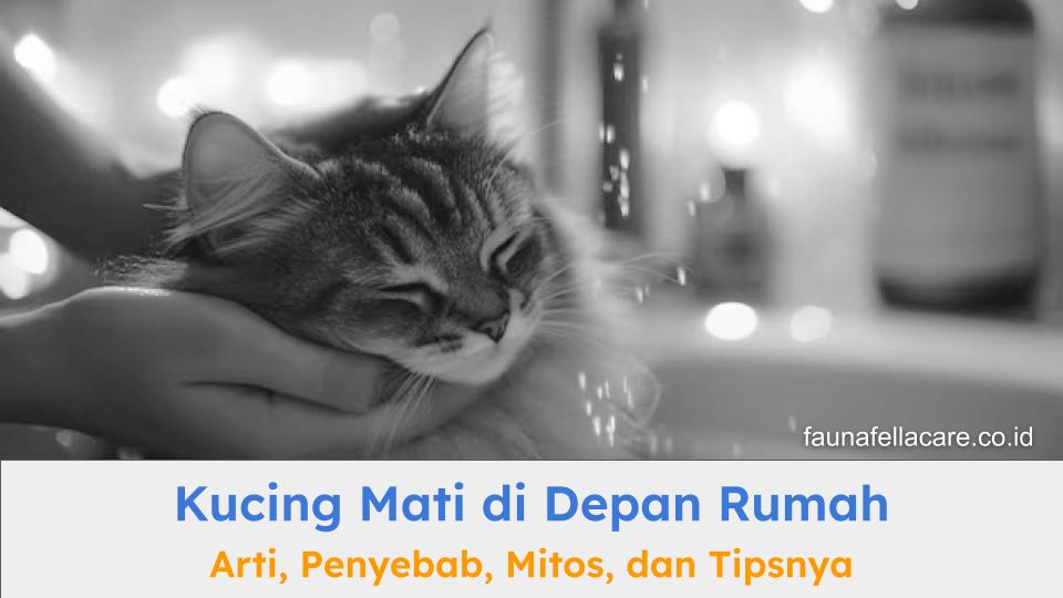 Kucing mati di depan rumah bisa memiliki banyak arti, bukan hanya mitos.