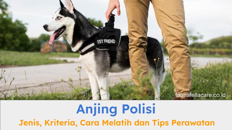 Anjing polisi memiliki berbagai jenis dan metode pelatihan yang tepat. Pelajari lebih lanjut di artikel ini.