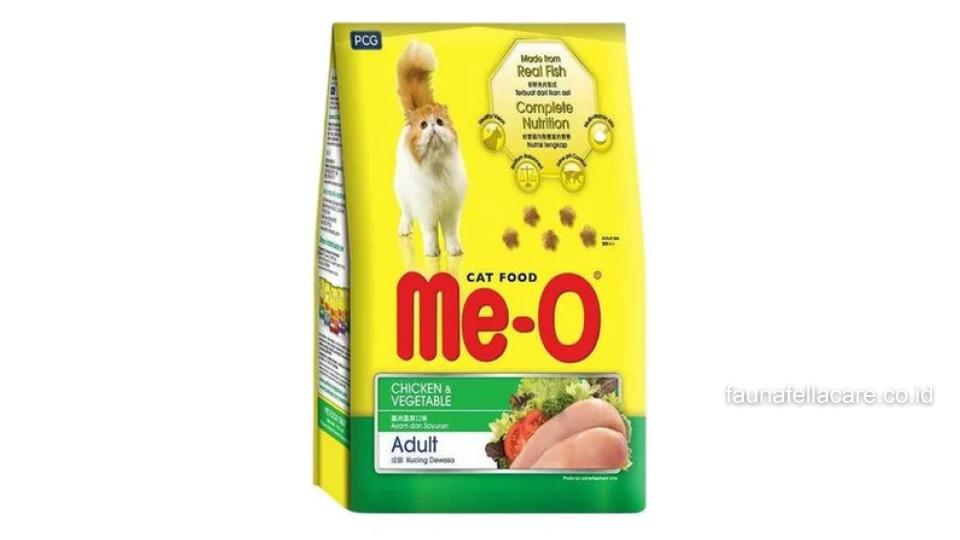 Makanan kucing Meo memiliki berbagai keunggulan, salah satunya adalah tidak mengandung babi sehingga halal.