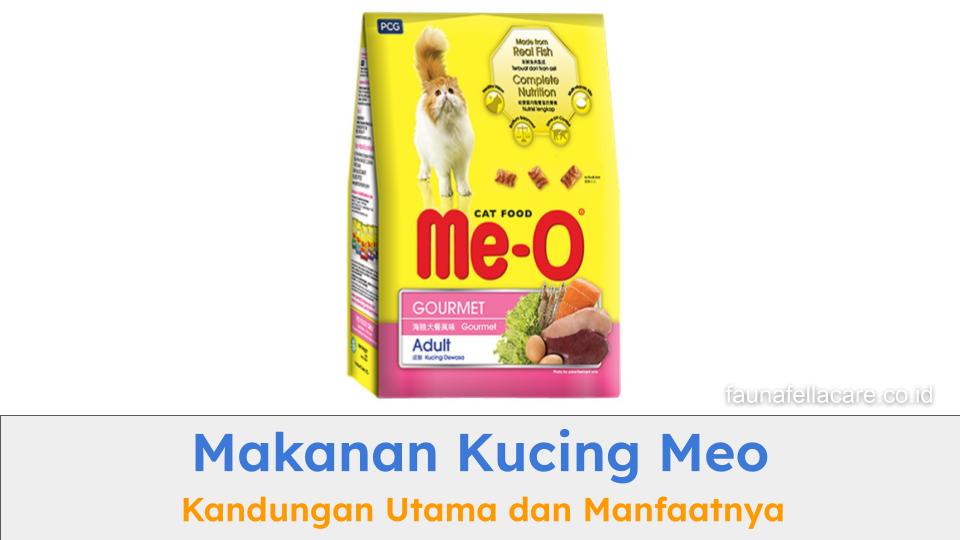 Makanan kucing Meo dapat menjadi salah satu pilihan terbaik untuk memenuhi kebutuhan makanan bernutrisi bagi anabul kesayangan.