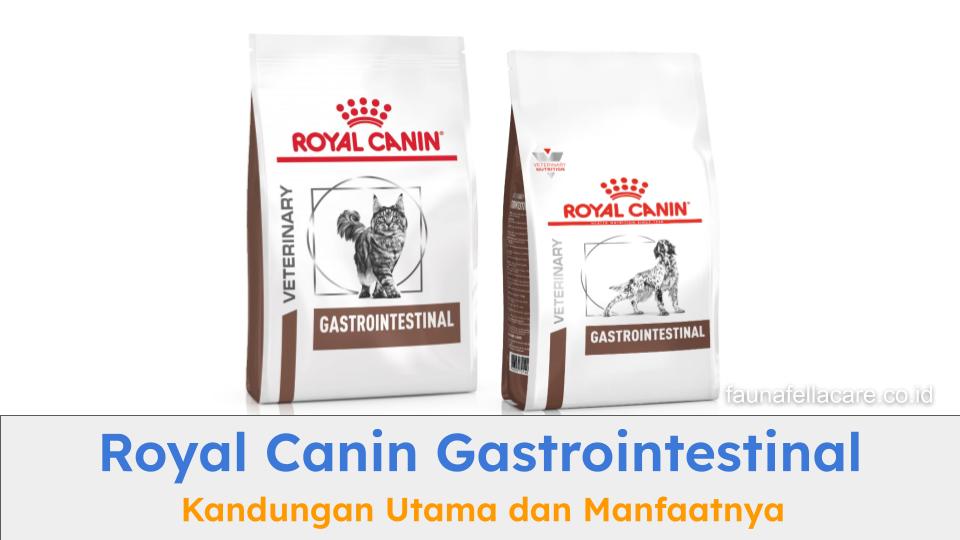 Royal Canin Gastrointestinal memiliki formula yang sangat baik untuk kesehatan anabul baik kucing atau anjing.