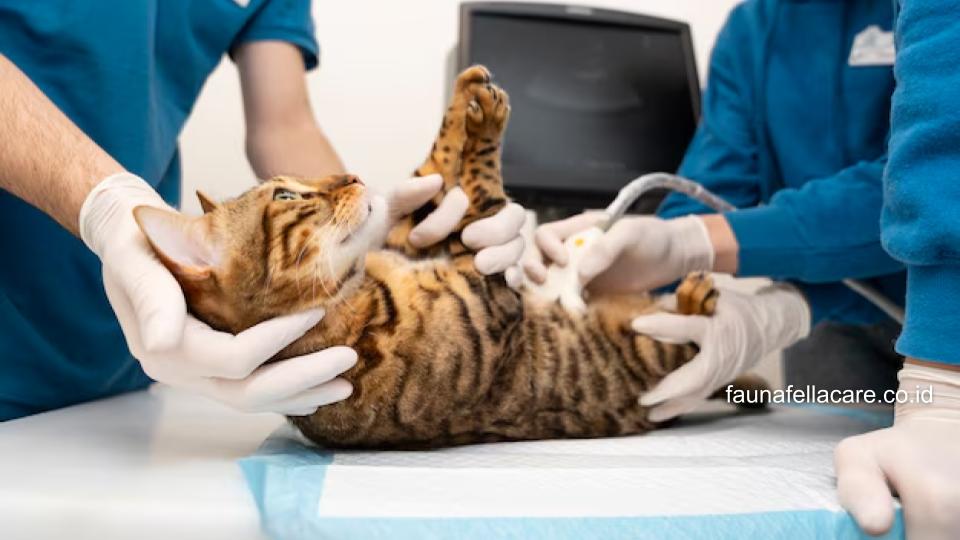 Gejala kucing muntah cacing yang paling mudah diketahui adalah keluarnya cacing dari mulut saat kucing muntah