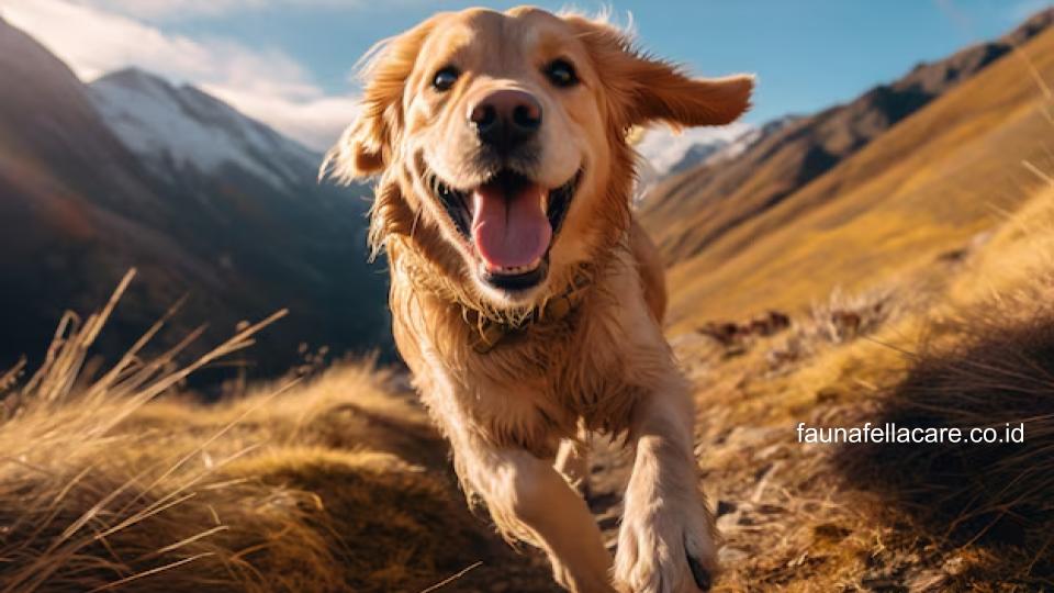 Anjing golden memiliki karakter yang sangat setia dan cocok untuk segala umur pemiliknya.