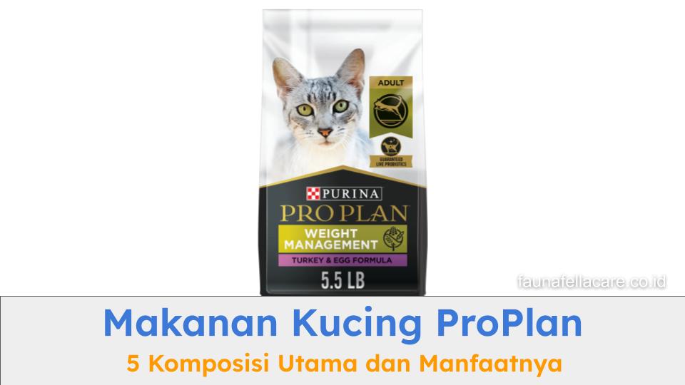 Makanan kucing proplan memiliki komposisi dan manfaat yang dibutuhkan oleh kucing berbagai ras termasuk kucing kampung.