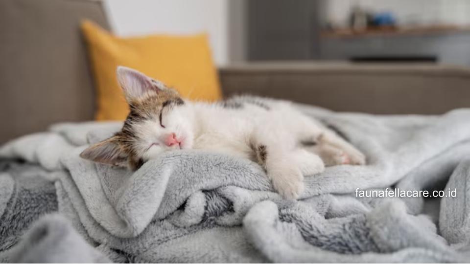 Kucing tidur terus bisa Anda lihat dari gejalanya seperti berat badan menurun dan malas bergerak.